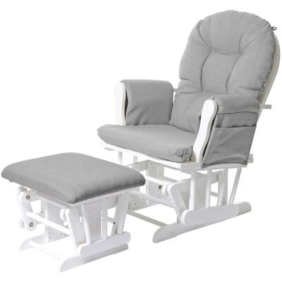 MCW - MCW-C76 - Weiß - Hellgrau - Sessel MCW - MCW-C76 - Weiß - Hellgrau - Sessel