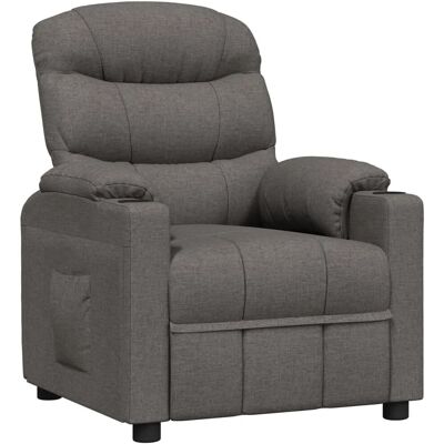 vidaXL Relaxsessel Dunkelgrau Stoff 348071 vidaXL Relaxsessel Dunkelgrau Stoff 348071