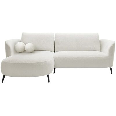 Vente-unique Elfenbein Links Ecksofa - 4 Plätze - Umweltfreundlich Vente-unique Elfenbein Links Ecksofa - 4 Plätze - Umweltfreundlich