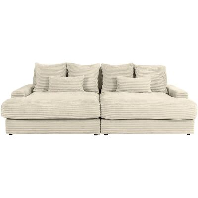 Vente-unique Sofa Ohne Schlafmöglichkeit Calazo Beige 266 cm Vente-unique Sofa Ohne Schlafmöglichkeit Calazo Beige 266 cm