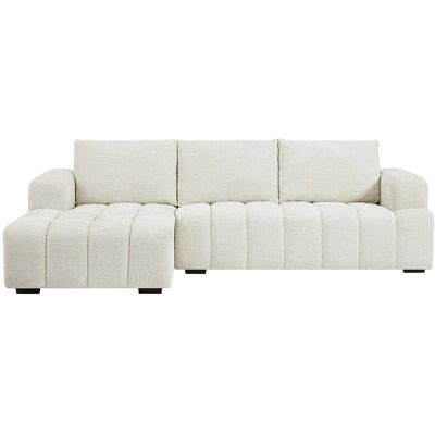 Vente-unique Sofa Ohne Schlafmöglichkeit Benola Beige 276 cm Vente-unique Sofa Ohne Schlafmöglichkeit Benola Beige 276 cm