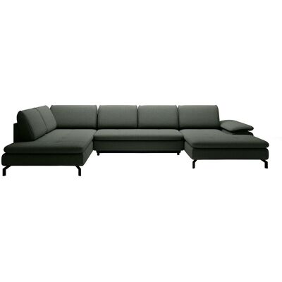 Vente-unique Schlafsofa Archibald Grün 347 cm Vente-unique Schlafsofa Archibald Grün 347 cm