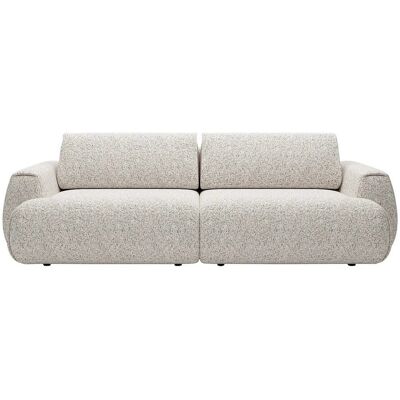 Vente-unique Schlafsofa Monelia Hellgrau 260 cm Vente-unique Schlafsofa Monelia Hellgrau 260 cm