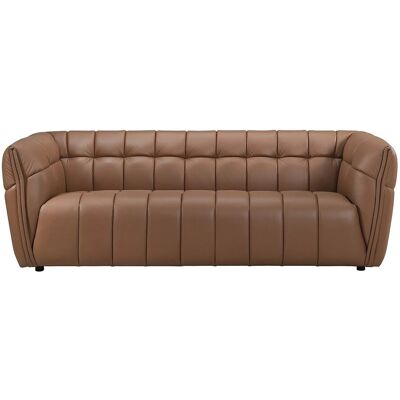 Vente-unique Sofa Ohne Schlafmöglichkeit Dugori Camel 222 cm Vente-unique Sofa Ohne Schlafmöglichkeit Dugori Camel 222 cm