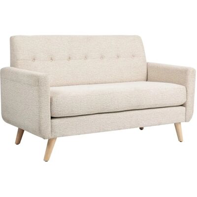 HOMCOM 2 Sitzer Sofa mit Dickem Sitz- und Rückenkissen HOMCOM 2 Sitzer Sofa mit Dickem Sitz- und Rückenkissen