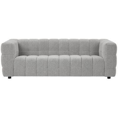 Vente-unique Sofa Ohne Schlafmöglichkeit Lerici Hellgrau 213 cm Vente-unique Sofa Ohne Schlafmöglichkeit Lerici Hellgrau 213 cm