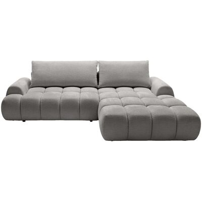 Vente-unique Schlafsofa Farneta Grau 280 cm Vente-unique Schlafsofa Farneta Grau 280 cm