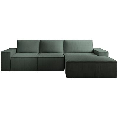 Amelia Samtgrüner Ecksofa Bett - Sofa Bed Amelia Samtgrüner Ecksofa Bett - Sofa Bed