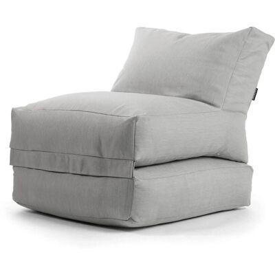mokebo Outdoor Sitzsack Der Summerdream Bean Bag mit Füllung oder Gartenliege in Grau mokebo Outdoor Sitzsack Der Summerdream Bean Bag mit Füllung oder Gartenliege in Grau