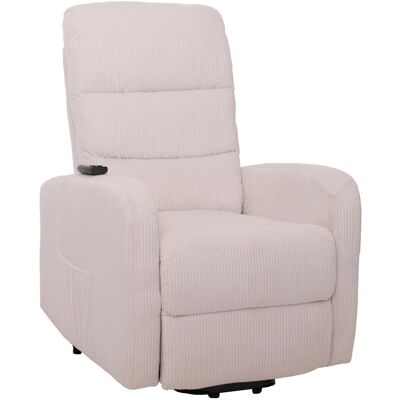 MCW Fernsehsessel K62 Liegefunktion Aufstehhilfe Metall Stoff/Textil Creme-Weiß MCW Fernsehsessel K62 Liegefunktion Aufstehhilfe Metall Stoff/Textil Creme-Weiß