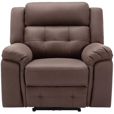 Vente-unique Relaxsessel Ortiano Braun 103 cm Vente-unique Relaxsessel Ortiano Braun 103 cm
