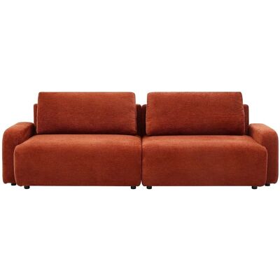 Vente-unique Schlafsofa Yokira Terracotta 256 cm Vente-unique Schlafsofa Yokira Terracotta 256 cm