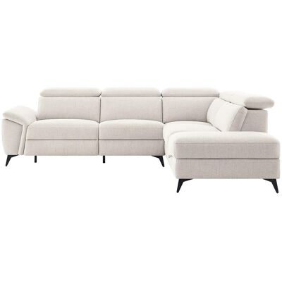 Vente-unique Relaxsofa Cadilo Beige 279 cm Vente-unique Relaxsofa Cadilo Beige 279 cm