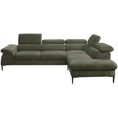 Vente-unique Schlafsofa Sepina Grün 280 cm Vente-unique Schlafsofa Sepina Grün 280 cm