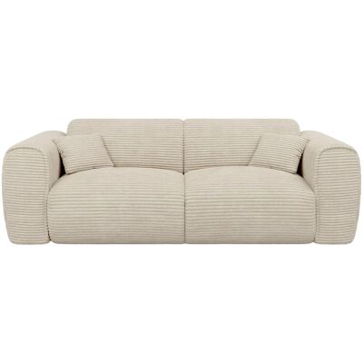 Vente-unique Schlafsofa Pognia Beige 216 cm Vente-unique Schlafsofa Pognia Beige 216 cm