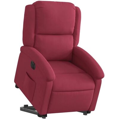 vidaXL Elektrischer Relaxsessel mit Aufstehhilfe - Samtarmchair vidaXL Elektrischer Relaxsessel mit Aufstehhilfe - Samtarmchair