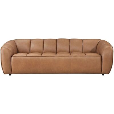 Vente-unique Sofa Ohne Schlafmöglichkeit Pradoni Camel 234 cm Vente-unique Sofa Ohne Schlafmöglichkeit Pradoni Camel 234 cm