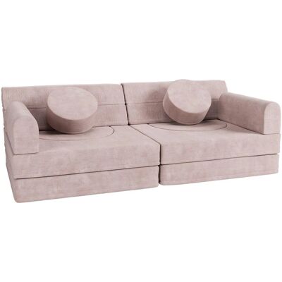 Juskys Kinder Spielsofa Kayo Cord in Rosa Juskys Kinder Spielsofa Kayo Cord in Rosa