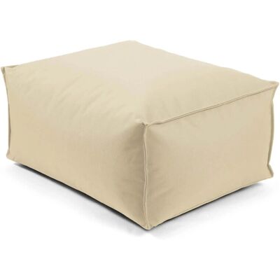 mokebo Outdoor Pouf o Hocker in Beige Der Ruhestifter Fußhocker mit EPS-Perlen Füllung mokebo Outdoor Pouf o Hocker in Beige Der Ruhestifter Fußhocker mit EPS-Perlen Füllung