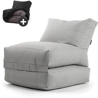 mokebo Outdoor Sitzsack Der Summerdream Bean Bag mit Füllung undt Schutzhülle in Grau mokebo Outdoor Sitzsack Der Summerdream Bean Bag mit Füllung undt Schutzhülle in Grau