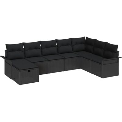Vidaxl 8-teiliges Gartensofaset - Modulares Outdoor-Möbel Vidaxl 8-teiliges Gartensofaset - Modulares Outdoor-Möbel