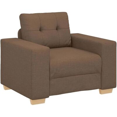 VIDAXL Sofa Braun - Bequemer Moderner Lounge Sessel VIDAXL Sofa Braun - Bequemer Moderner Lounge Sessel