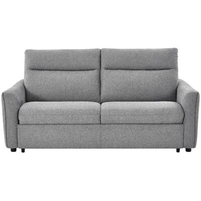 Vente-unique Schlafsofa Sovania Grau 193 cm Vente-unique Schlafsofa Sovania Grau 193 cm