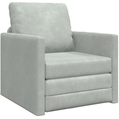 Vidaxl Samt-Convertible-Boden-Sofa Vidaxl Samt-Convertible-Boden-Sofa