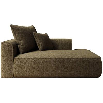 Vente-unique Recamiere Ohne Schlaffunktion Pineta Khaki 180 cm Vente-unique Recamiere Ohne Schlaffunktion Pineta Khaki 180 cm