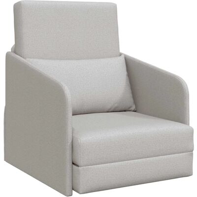 VidaXl Grau 2-in-1 Schlafsofa - Sofa Bed VidaXl Grau 2-in-1 Schlafsofa - Sofa Bed