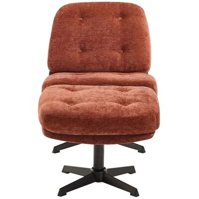 Vente-unique Sessel Mit Gerader Rückenlehne Tolozi Terracotta 64 cm Vente-unique Sessel Mit Gerader Rückenlehne Tolozi Terracotta 64 cm