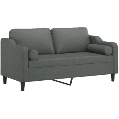vidaXL 2-Sitzer-Sofa mit Kissen - Modern, Langlebiger Stoff vidaXL 2-Sitzer-Sofa mit Kissen - Modern, Langlebiger Stoff