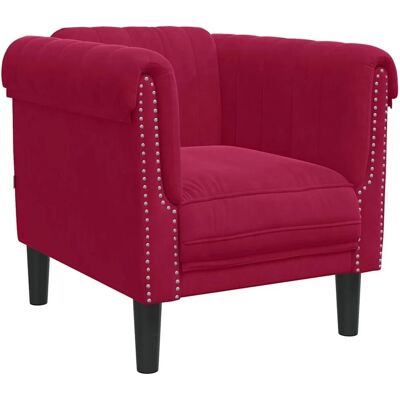 VidaXL Samt Rot Sessel - Sofas/Armchair VidaXL Samt Rot Sessel - Sofas/Armchair
