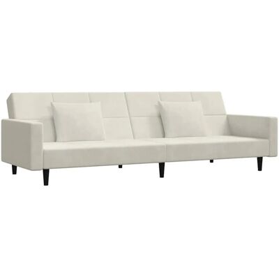 VIDAXL 2-Sitzer Velours Schlafsofa - Bequem & Vielseitig VIDAXL 2-Sitzer Velours Schlafsofa - Bequem & Vielseitig