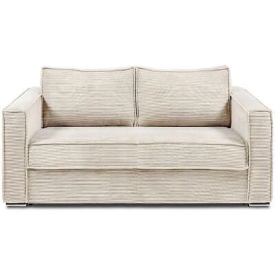 Vente-unique Schlafsofa Loreto Beige 195 cm Vente-unique Schlafsofa Loreto Beige 195 cm
