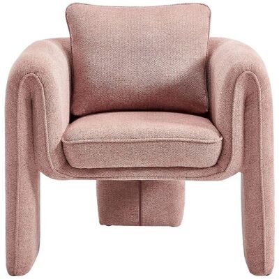 Vente-unique Sessel Mit Gerader Rückenlehne Jolipia Rosa 82 cm Vente-unique Sessel Mit Gerader Rückenlehne Jolipia Rosa 82 cm
