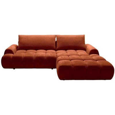 Vente-unique Schlafsofa Farneta Terracotta 280 cm Vente-unique Schlafsofa Farneta Terracotta 280 cm