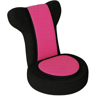 Costway Bodenstuhl Klappbar mit Verstellbarer Kopfstütze Rückenlehne Rosa Costway Bodenstuhl Klappbar mit Verstellbarer Kopfstütze Rückenlehne Rosa