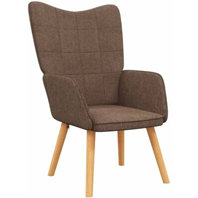 vidaXL Relaxsessel Braun Stoff 327922 vidaXL Relaxsessel Braun Stoff 327922
