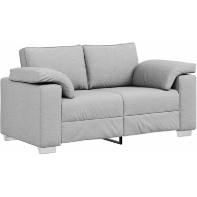 Vidaxl Grau Cloud Stoff 2-Sitzer Sofa - Sofa Vidaxl Grau Cloud Stoff 2-Sitzer Sofa - Sofa