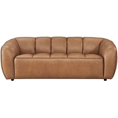Vente-unique Sofa Ohne Schlafmöglichkeit Pradoni Camel 202.5 cm Vente-unique Sofa Ohne Schlafmöglichkeit Pradoni Camel 202.5 cm
