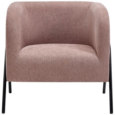 Vente-unique Sessel Mit Gerader Rückenlehne Blinoda Rosa 73 cm Vente-unique Sessel Mit Gerader Rückenlehne Blinoda Rosa 73 cm