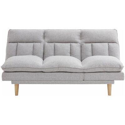 Vente-unique Schlafsofa Palobu Hellgrau 174 cm Vente-unique Schlafsofa Palobu Hellgrau 174 cm