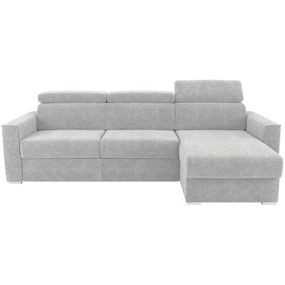 Vente-unique Schlafsofa Vizir Hellgrau 302 cm Vente-unique Schlafsofa Vizir Hellgrau 302 cm