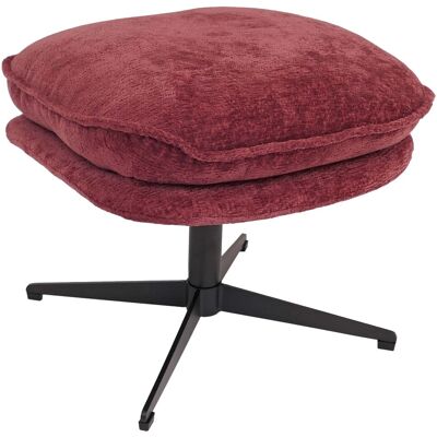 MCW Hocker mit Polster P32 Stoff/Textil Chenille Beere MCW Hocker mit Polster P32 Stoff/Textil Chenille Beere