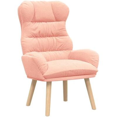 vidaXL Relaxsessel Rosa 69 x 74 x 93 cm Stoff 42001882 vidaXL Relaxsessel Rosa 69 x 74 x 93 cm Stoff 42001882