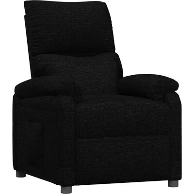 vidaXL Relaxsessel Schwarz Stoff 342453 vidaXL Relaxsessel Schwarz Stoff 342453