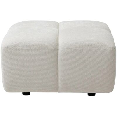 Vente-unique Sitzhocker Carlivi Gebrochenes Weiß 78 cm Vente-unique Sitzhocker Carlivi Gebrochenes Weiß 78 cm