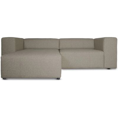 ebuy24 Heaven Sofa mit Chaiselong Rechts oder Links Gewendet Grau Sandfarben ebuy24 Heaven Sofa mit Chaiselong Rechts oder Links Gewendet Grau Sandfarben