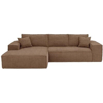 Vente-unique Schlafsofa Amelia Taupe 320 cm Vente-unique Schlafsofa Amelia Taupe 320 cm